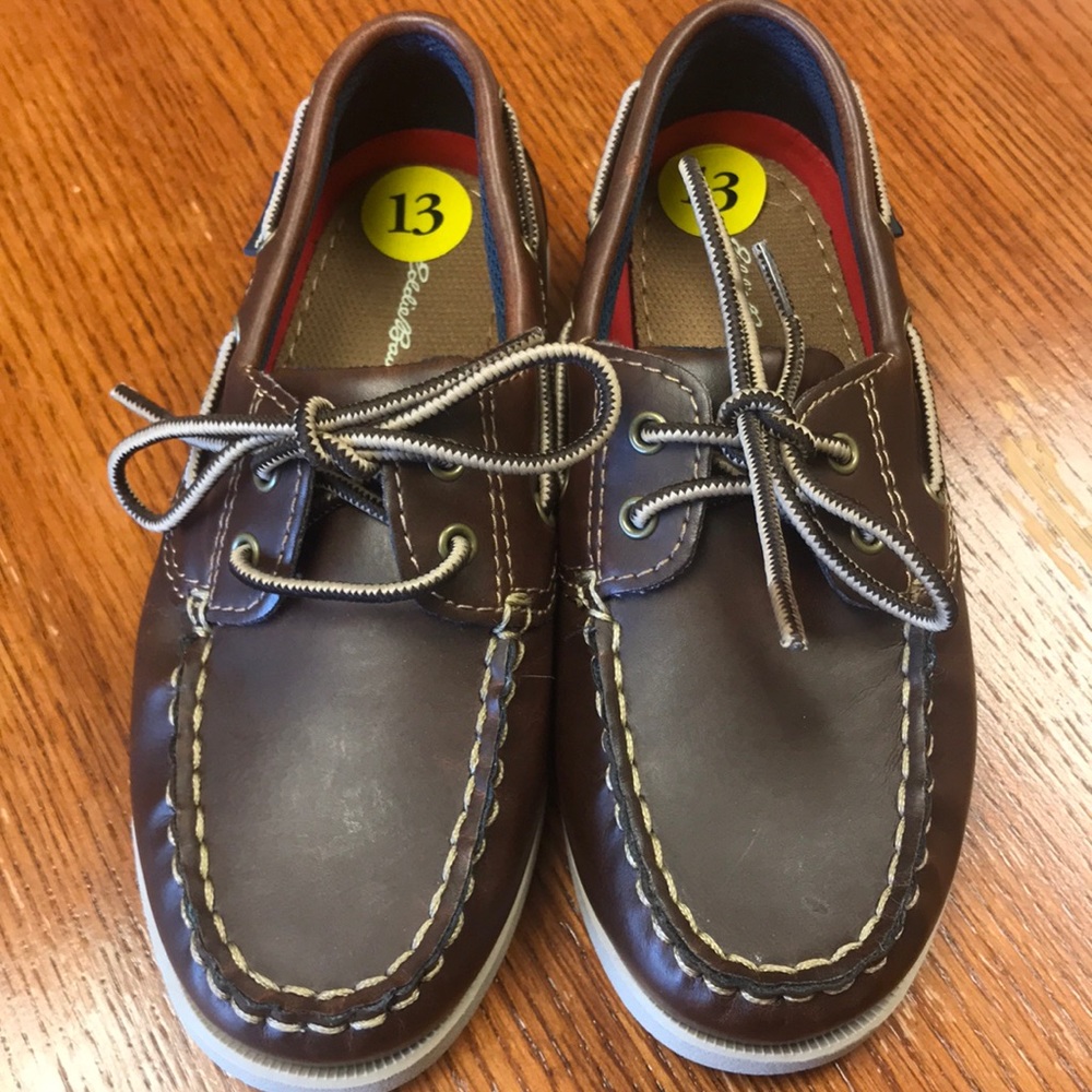 ⚓️New Eddie Bauer Boys’ Boat Shoes ⚓️